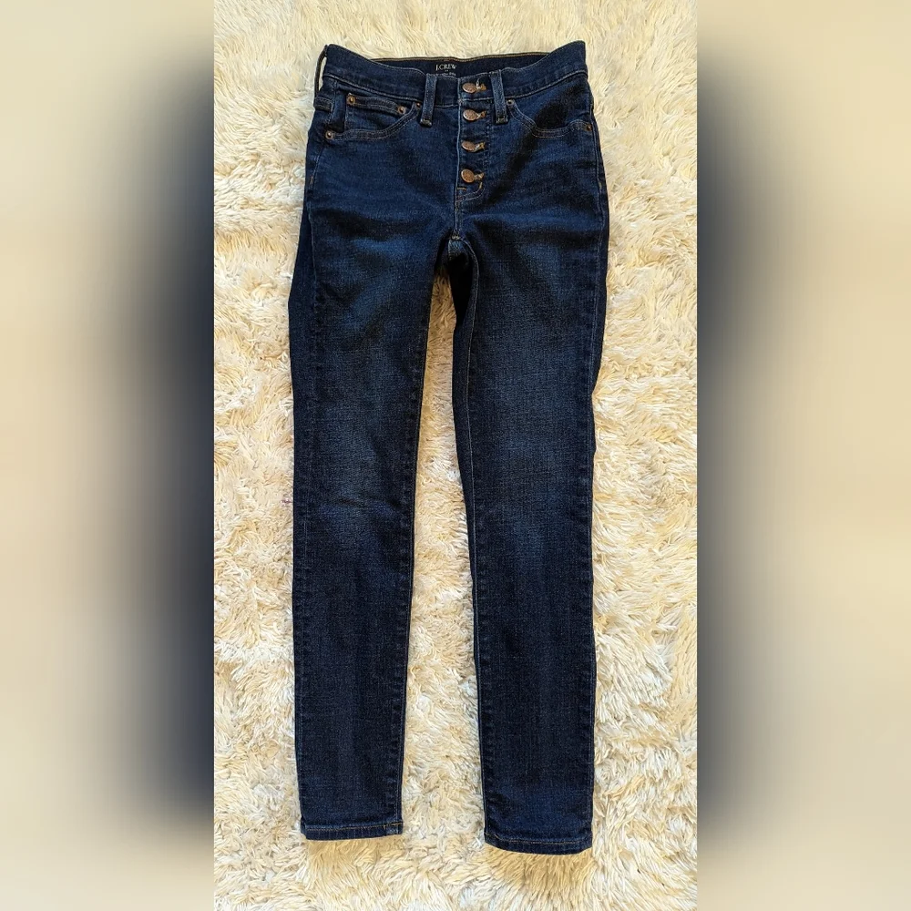 *3 for $25* J. Crew 10" High Rise Skinny Jeans - Picture 3 of 5